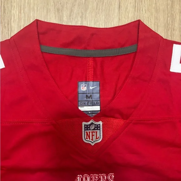 NFL Red and White 49ers Fred Warner - Picture 2 of 4